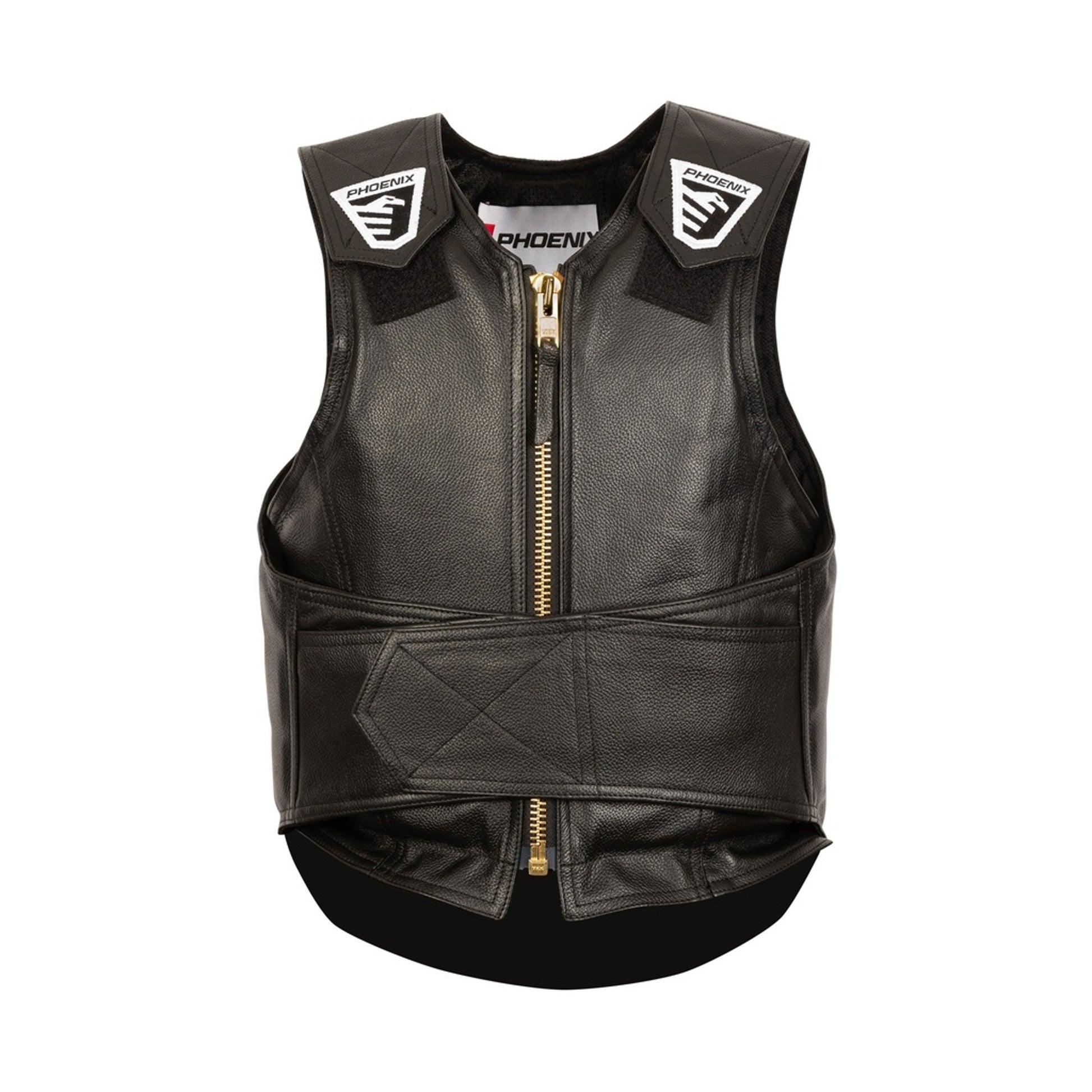 Phoenix Rough Rider Leather Protective Rodeo Vest