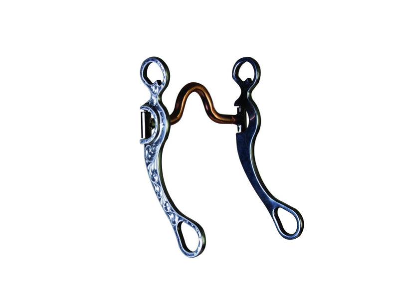 Copper High Port Mouth Bit