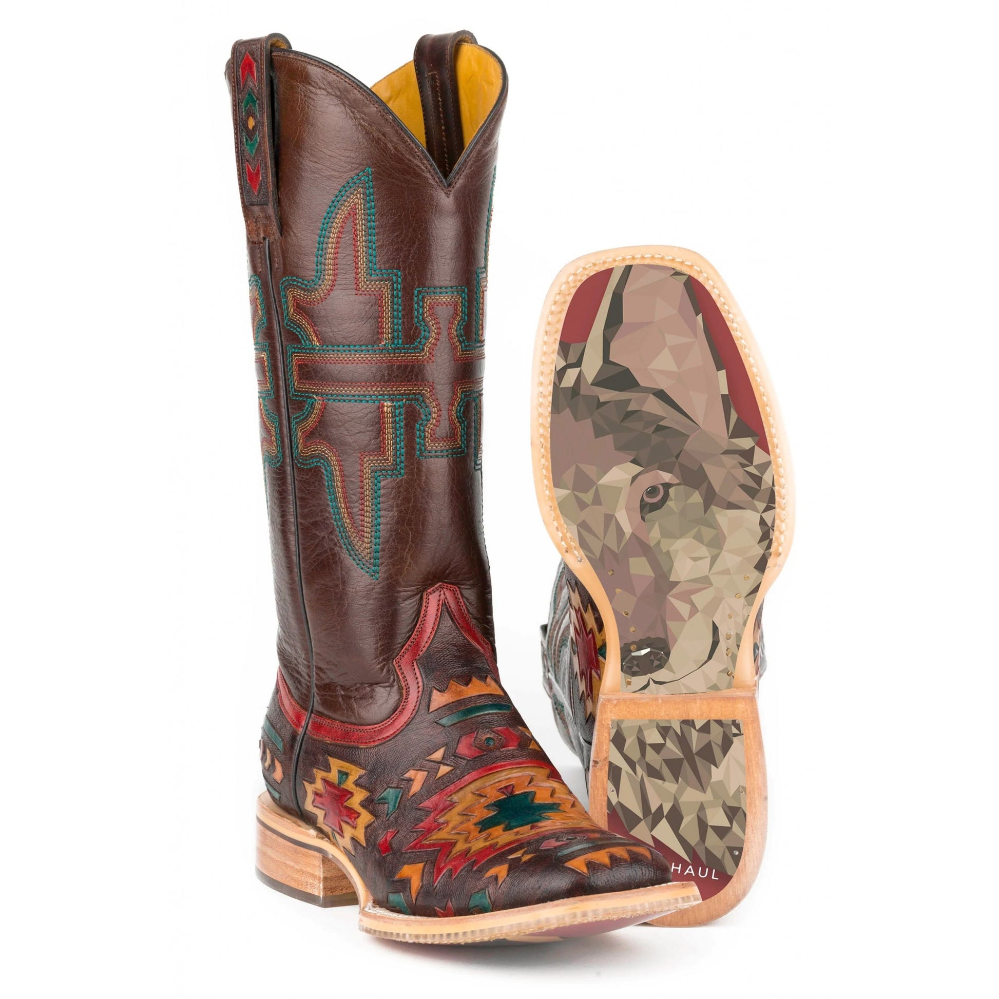 Tin Haul Ladies South By SW Square Toe Boots