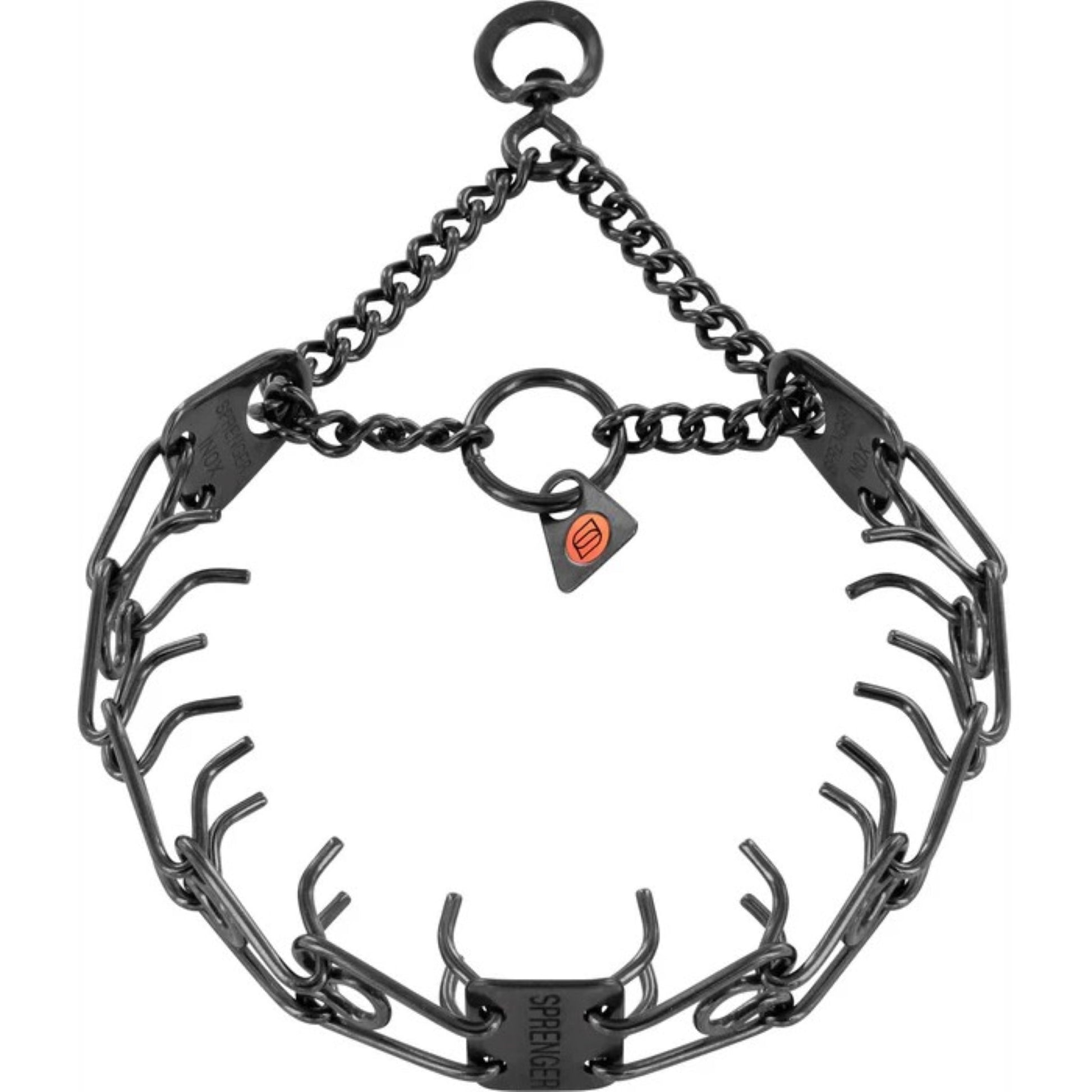 Herm Sprenger Ultra-Plus Black Dog Prong Collar