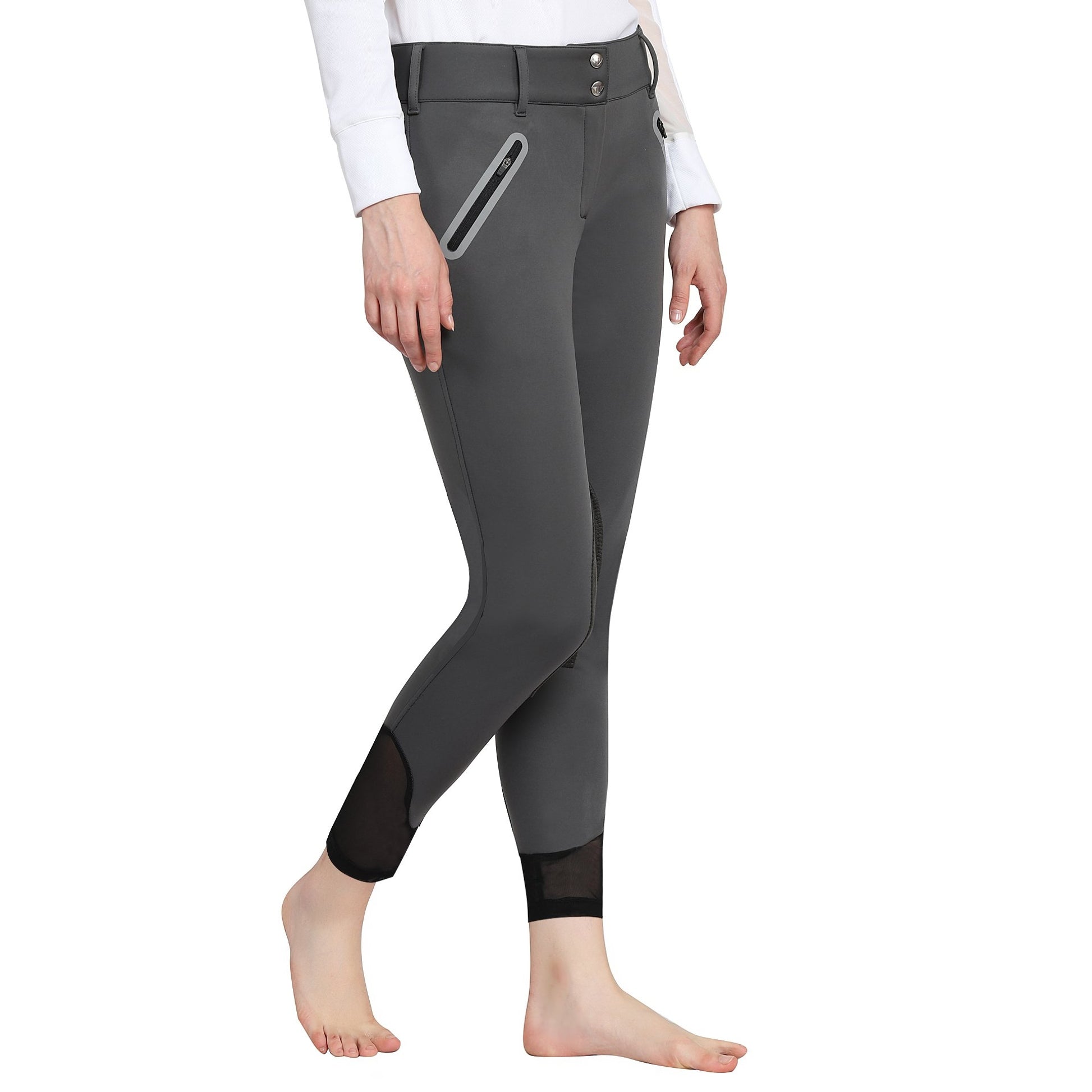 TuffRider Ladies Yeti Soft Shell Knee Patch Breech