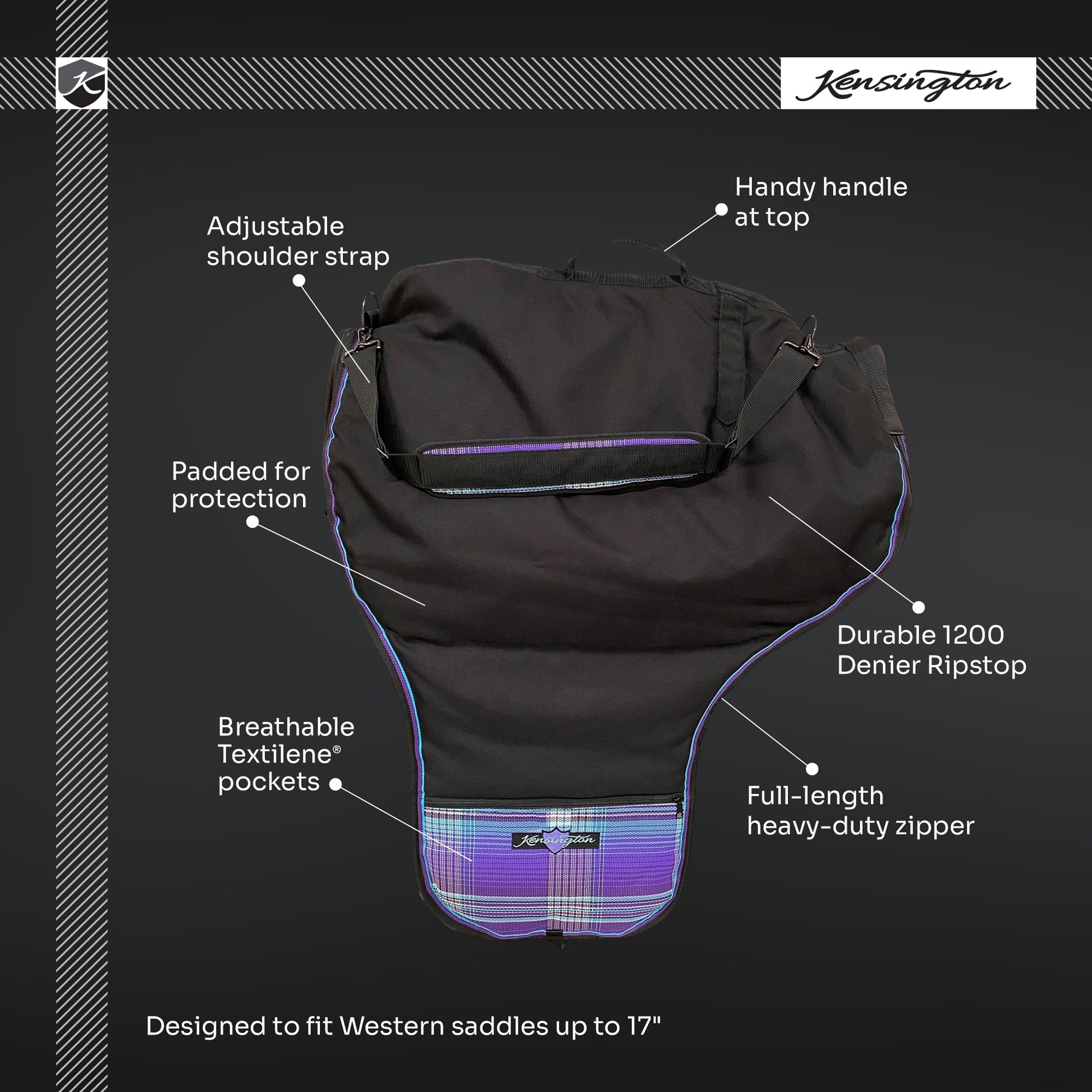 Kensington Padded Saddle Carrier