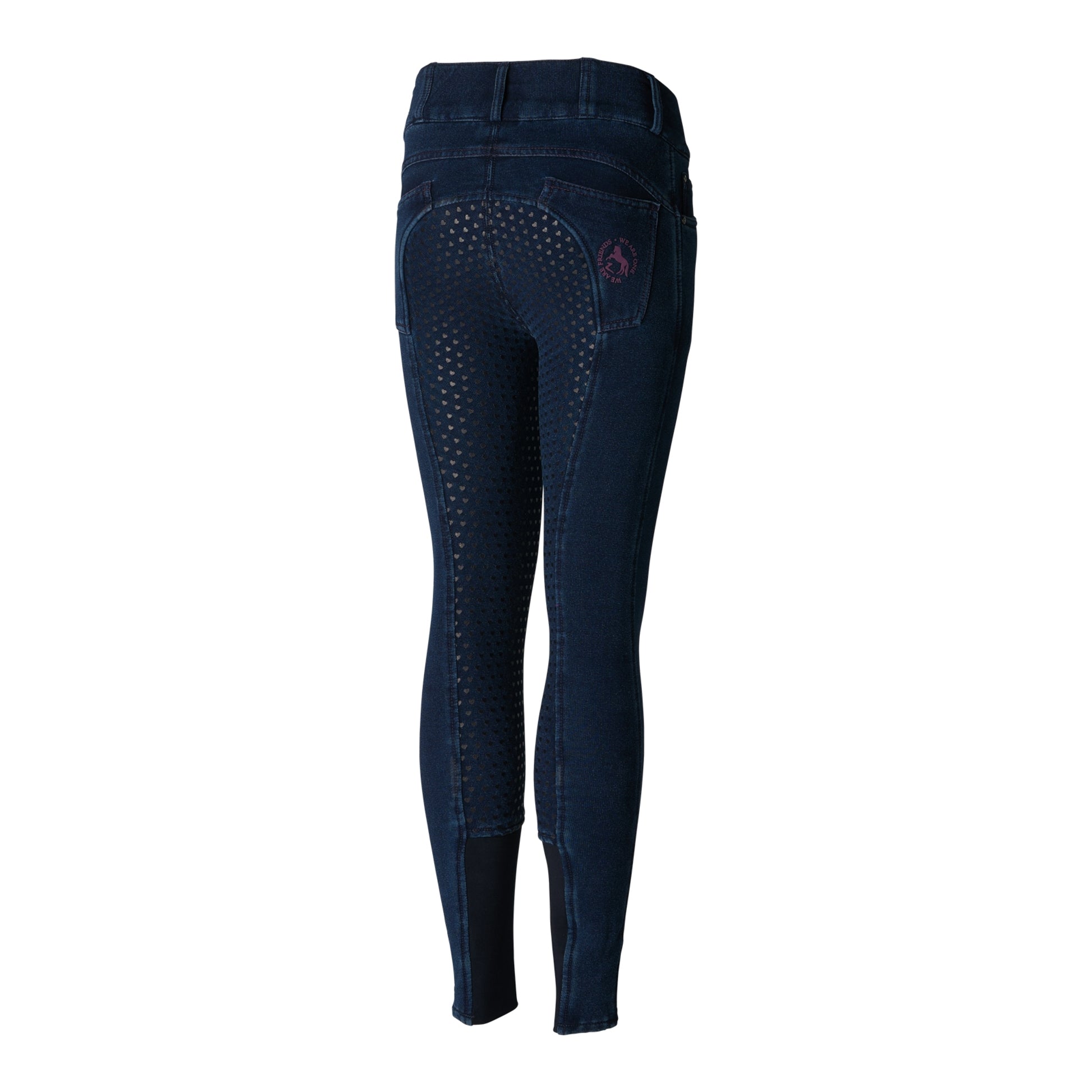 Horze Kids Kacy Denim Winter Full Seat Breeches