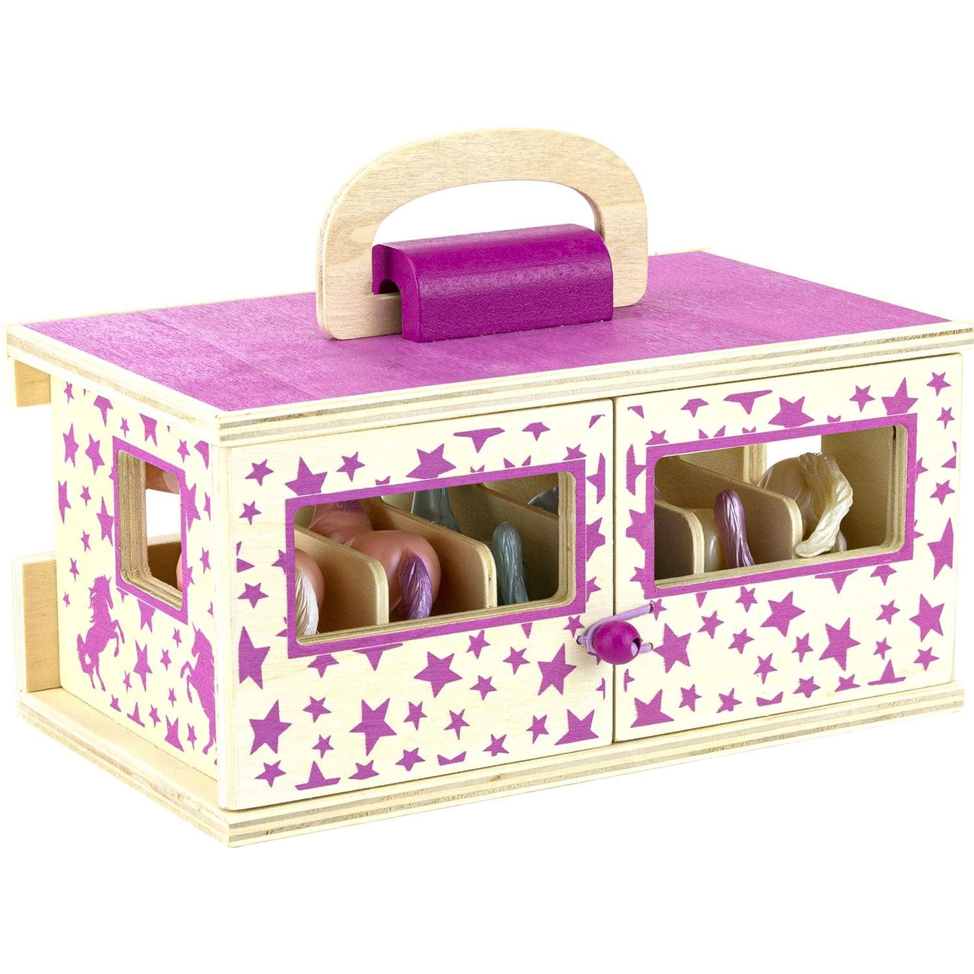 Breyer Unicorn Magic Wooden Carry Stable