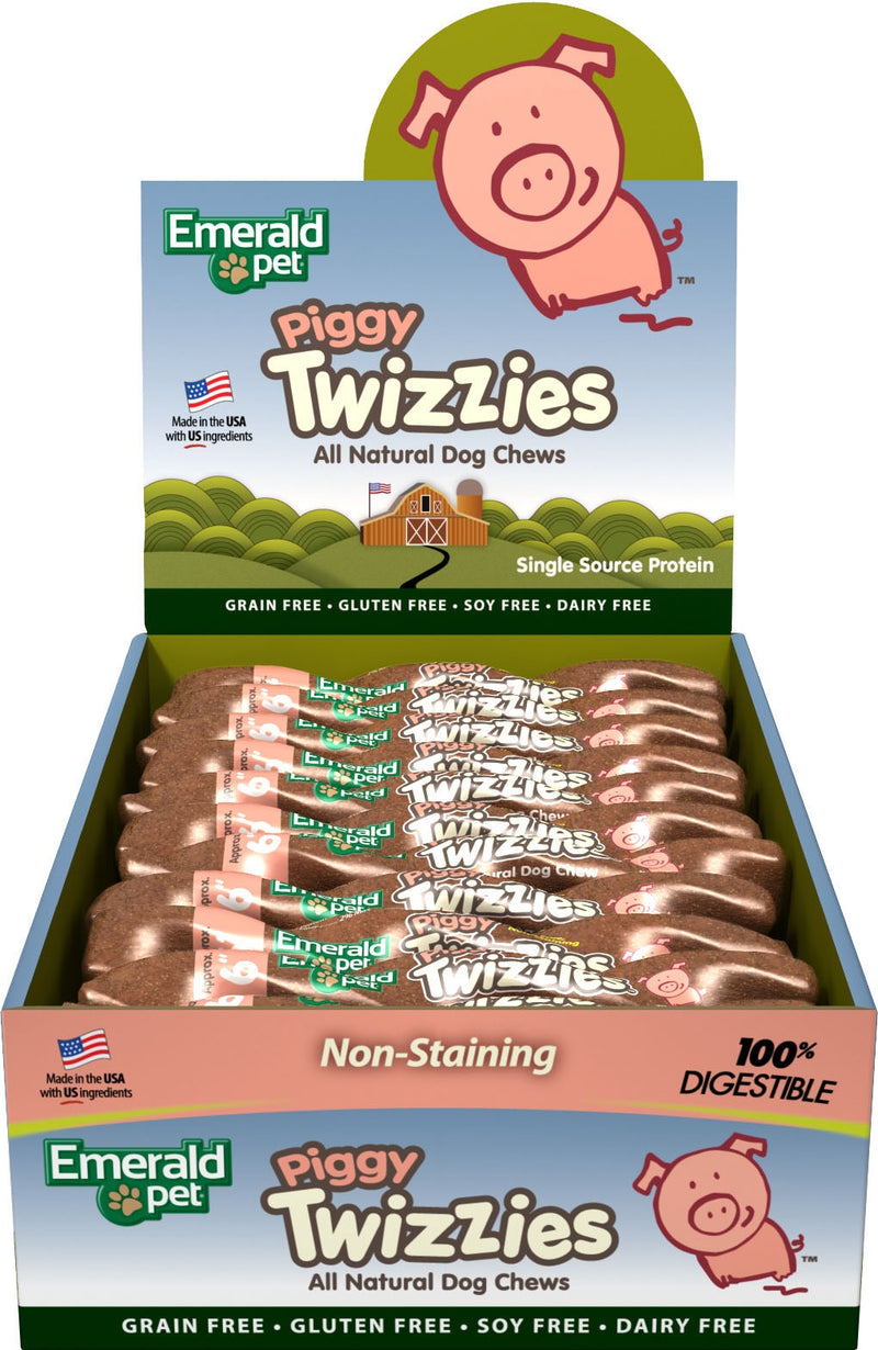 Smart N Tasty Piggy Twizzies Dog Chew