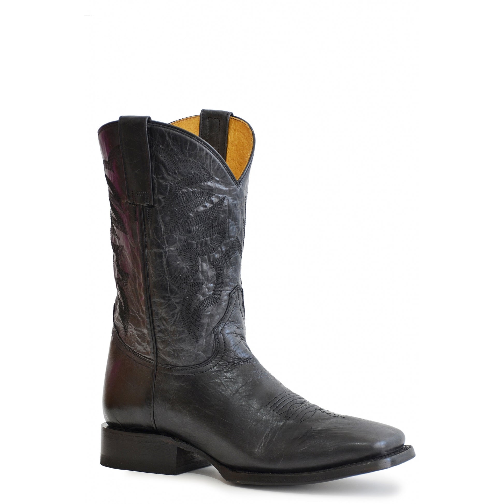 Roper Mens Square Toe Embroidered 11" Shaft Boots