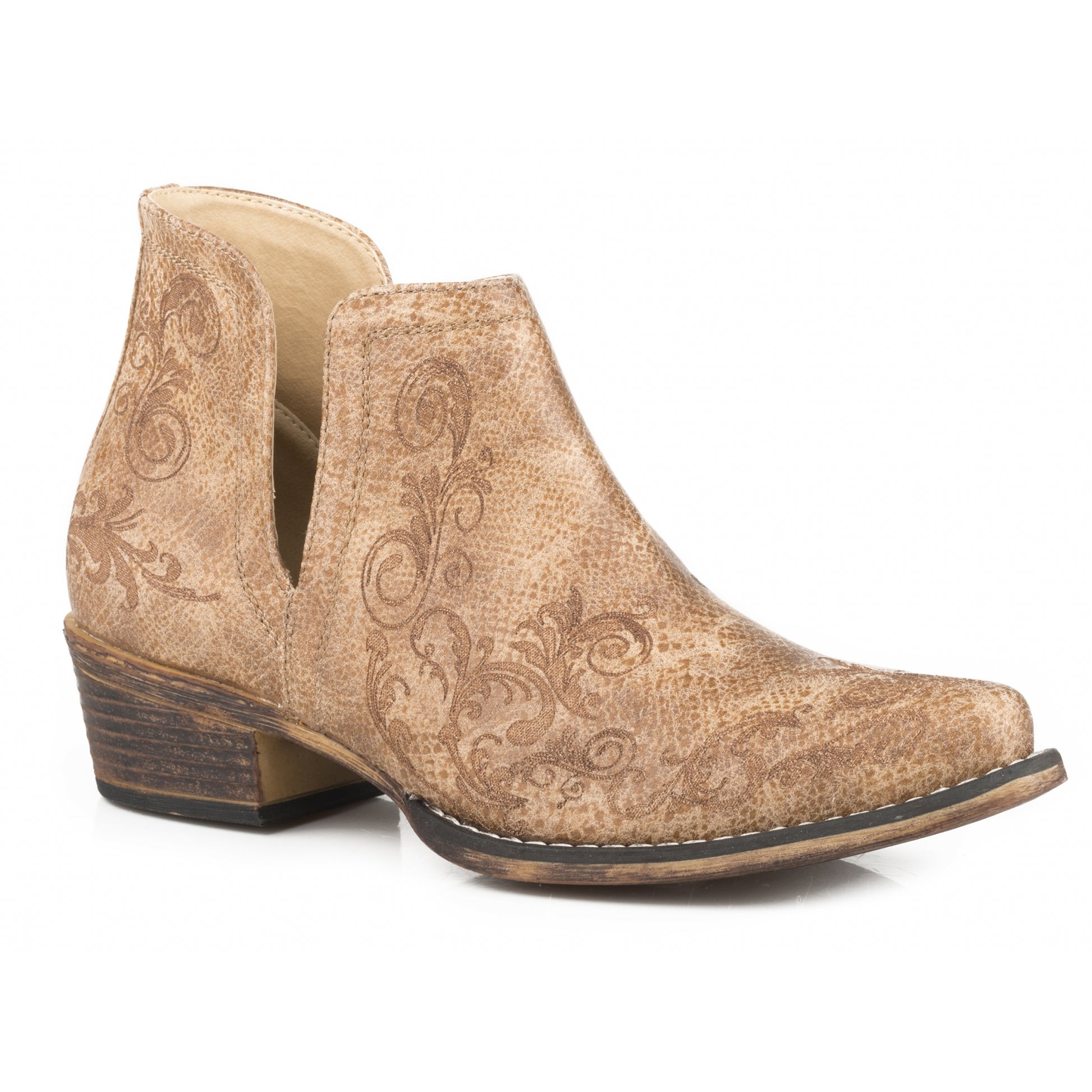 Roper Ladies Ava Snip Toe Ankle Boots
