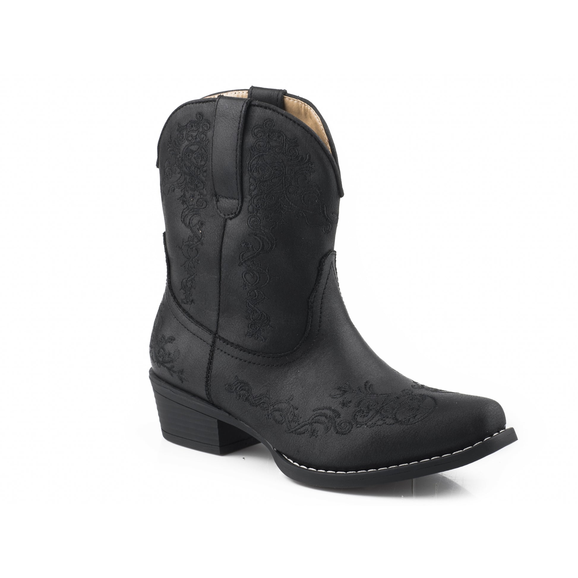 Roper Ladies Riley Scroll Embroidery Shorty Boots