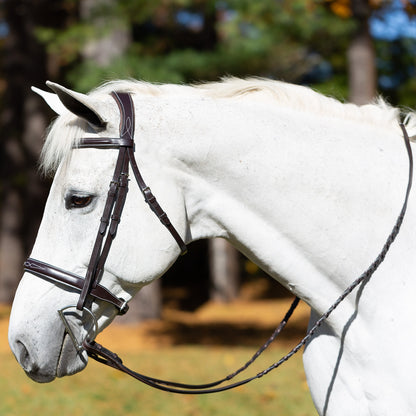 Equinavia Valkyrie Wide Noseband Hunter Bridle with Reins