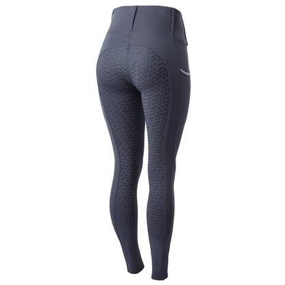 Horze Ladies Lucinda High-Waist Tights with Silicone Full Grip