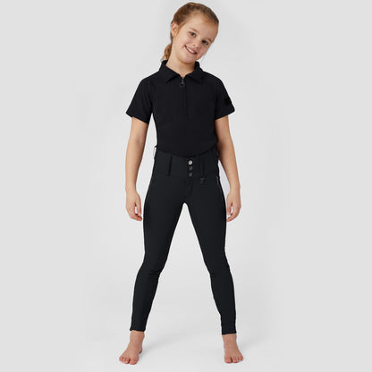 Horze JR Kids Andrea High Waist Full Grip Breeches