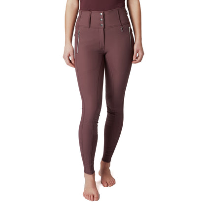 Horze Andrea Ladies High Waist Knee Grip Breeches