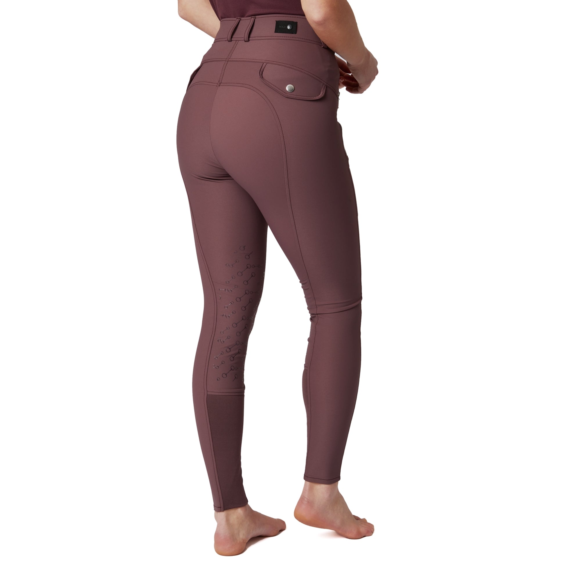 Horze Andrea Ladies High Waist Knee Grip Breeches