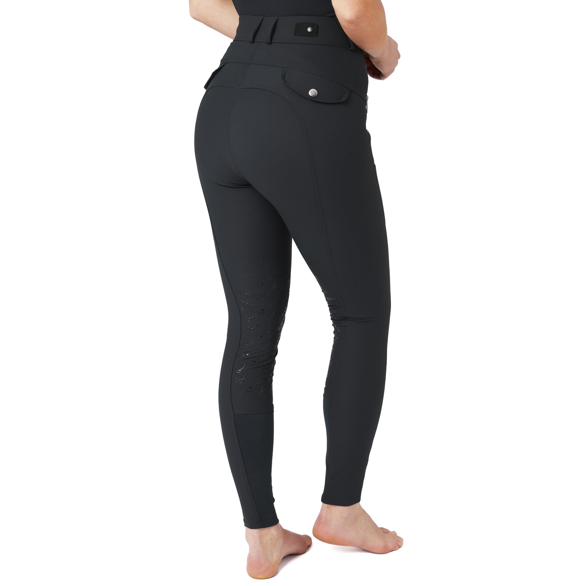 Horze Andrea Ladies High Waist Knee Grip Breeches