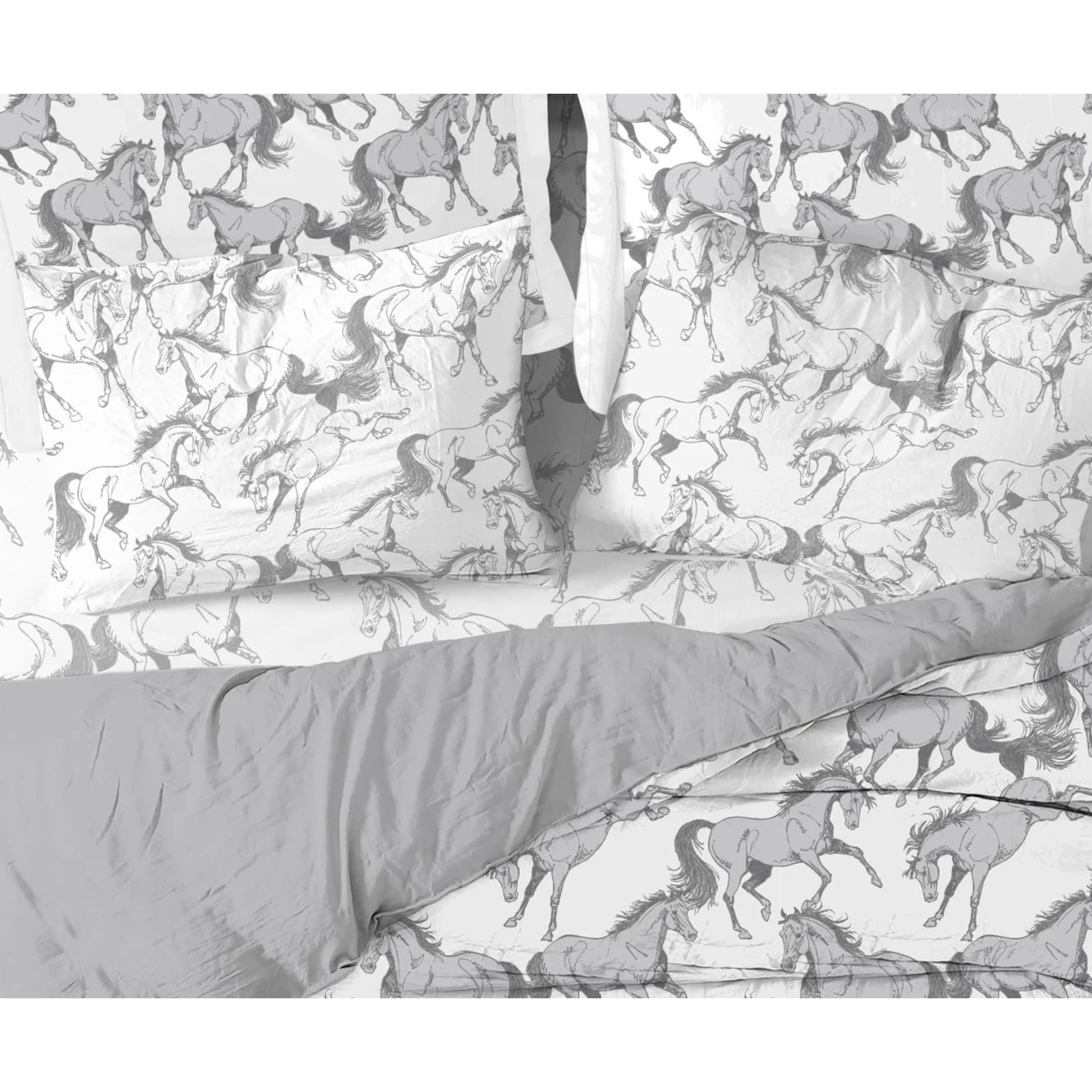 AWST Int'l "Lila" Elegant Horse Sheet Set