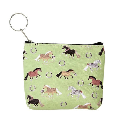 AWST Int'l "Lila" Pony Puff Coin Purses - Set of 12