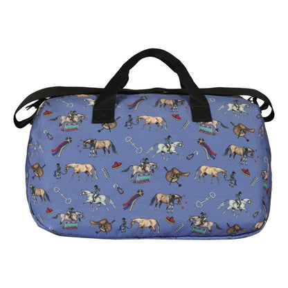 AWST Int'l Lila Hunter Ponies Duffle Bag