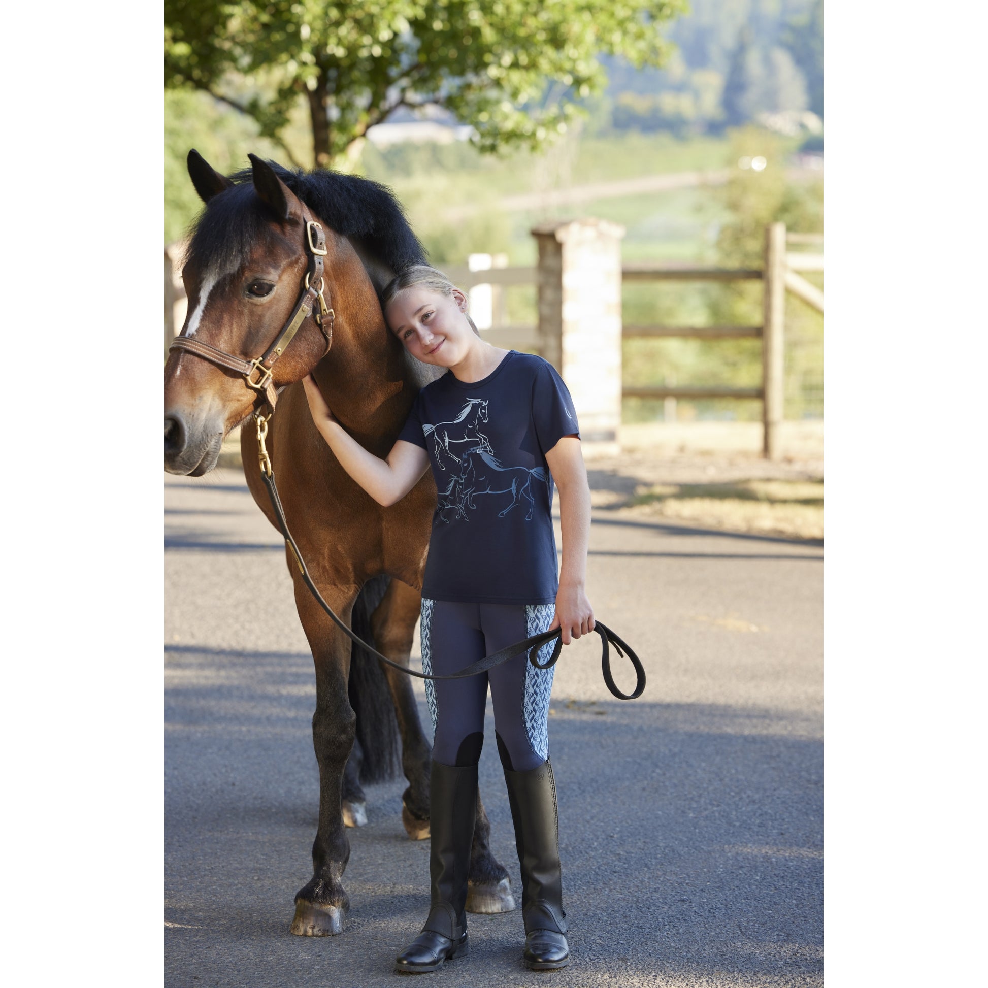 Kerrits Kids Performance Knee Patch Tights