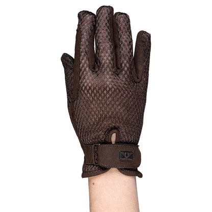 TuffRider Ladies Double Up Air Mesh Half Chap and Glove Set