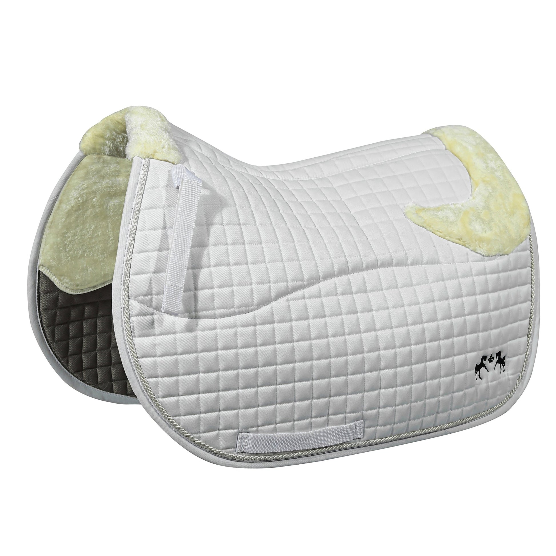 Equine Couture Regal Saddle Pad with Sherpa Fleece and CoolMax lining