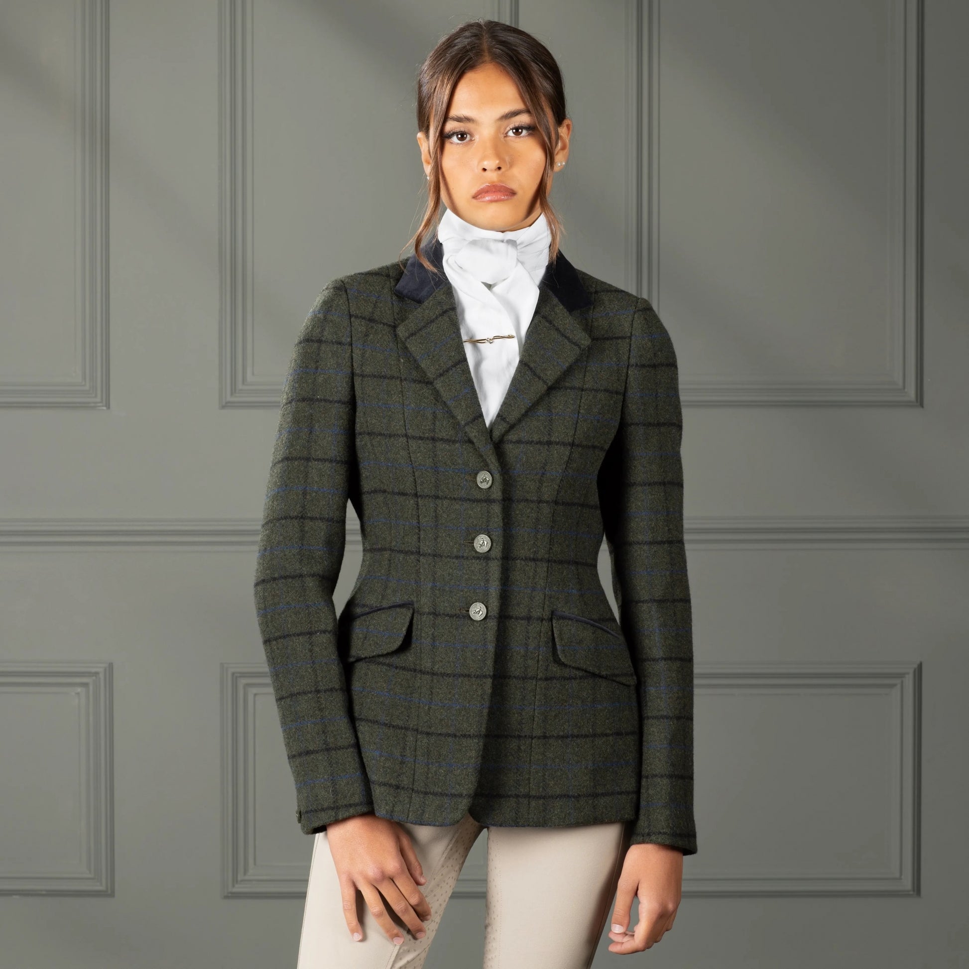 Shires Aubrion Ladies Saratoga Tweed Jacket