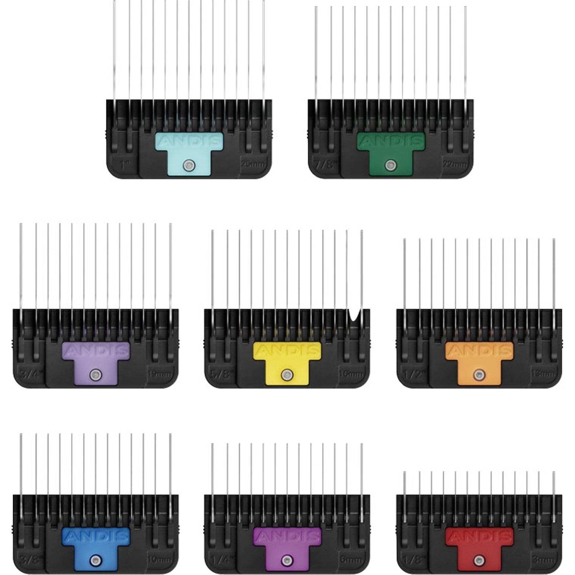 Andis Wide Blade Attachment Comb Set