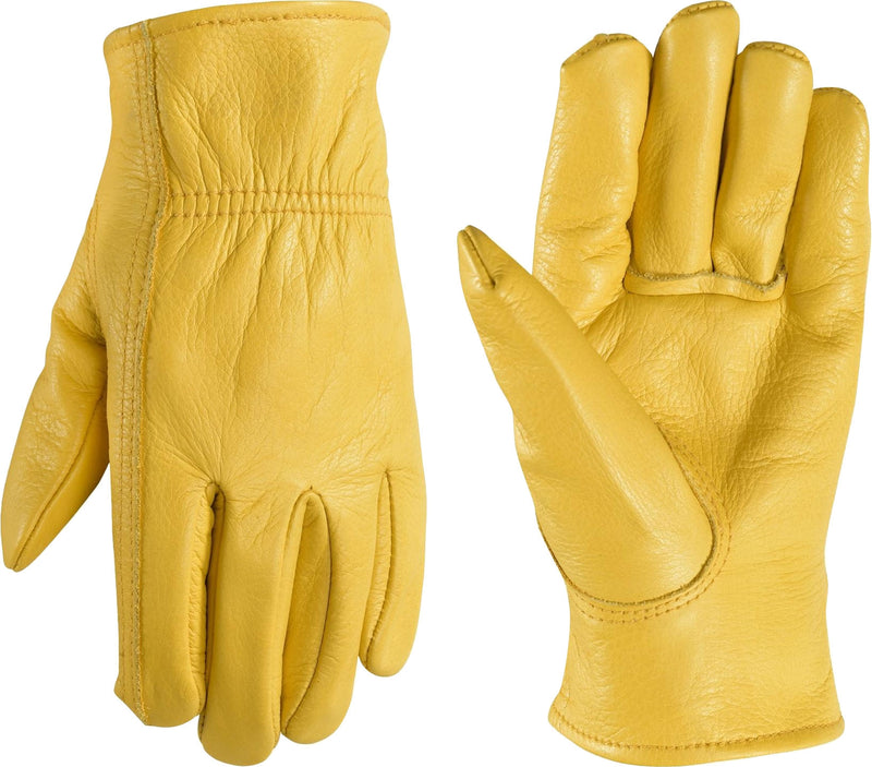 Wells Lamont Kids Grain Cowhide Full Leather Gloves