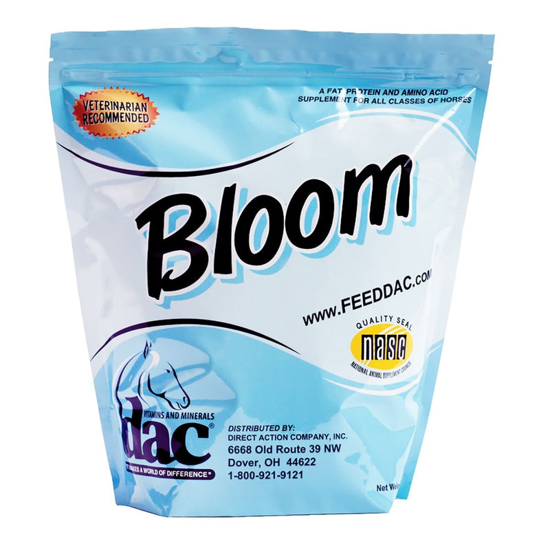 dac Bloom Coat, Skin and Weight Gain Horse Supplement