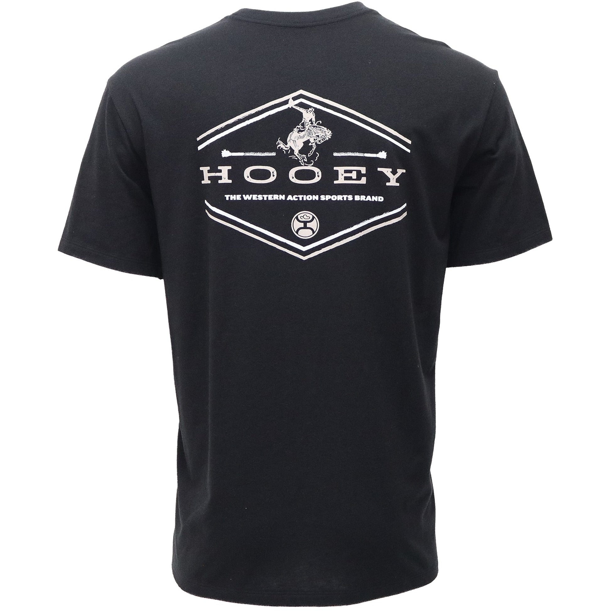 Hooey Mens Rocks Crew Neck Short Sleeve T-Shirt