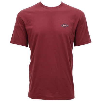 Hooey Mens Eldorado Cordovan Crew Neck Short Sleeve T-Shirt