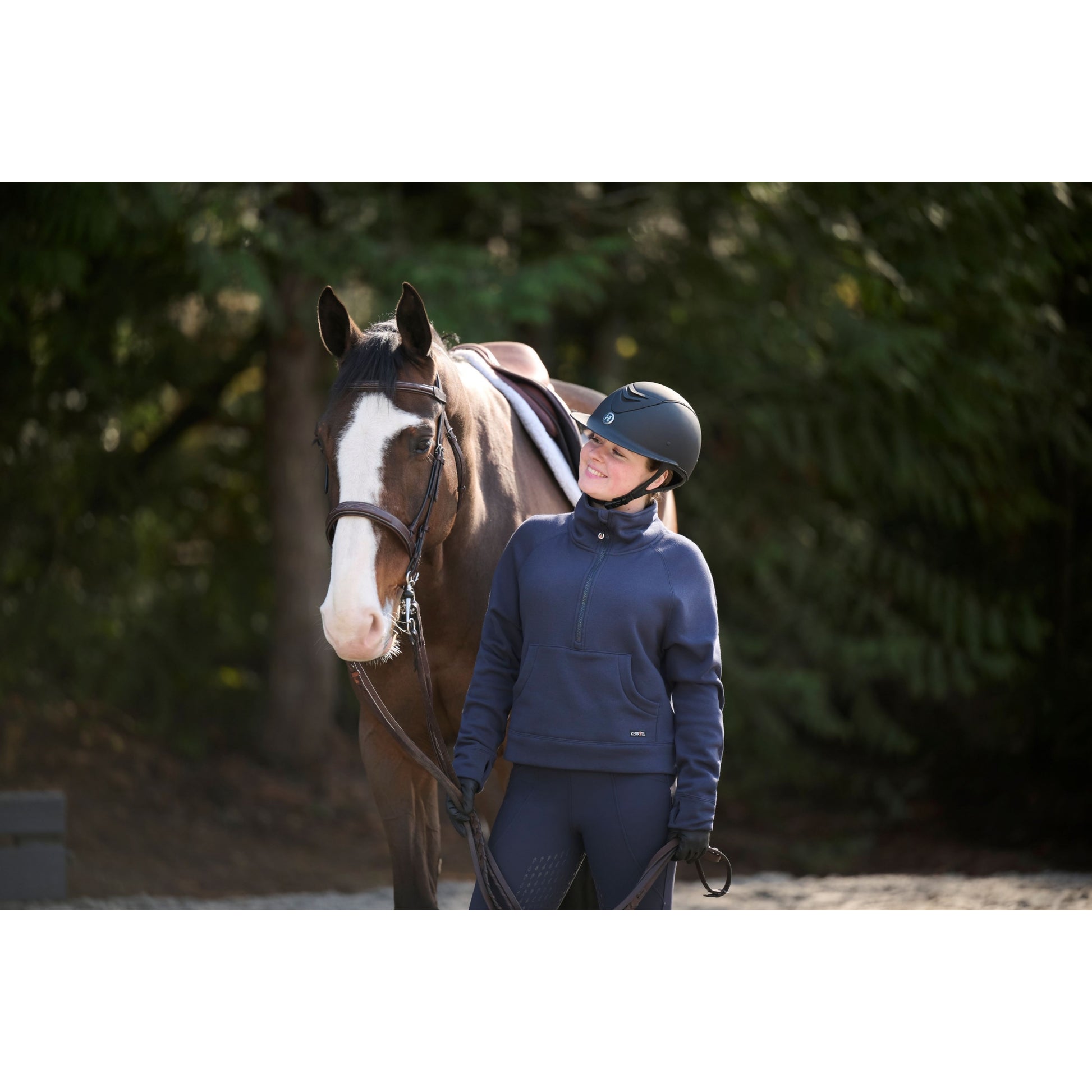 Kerrits Etch Equine Half Zip Sweatshirt