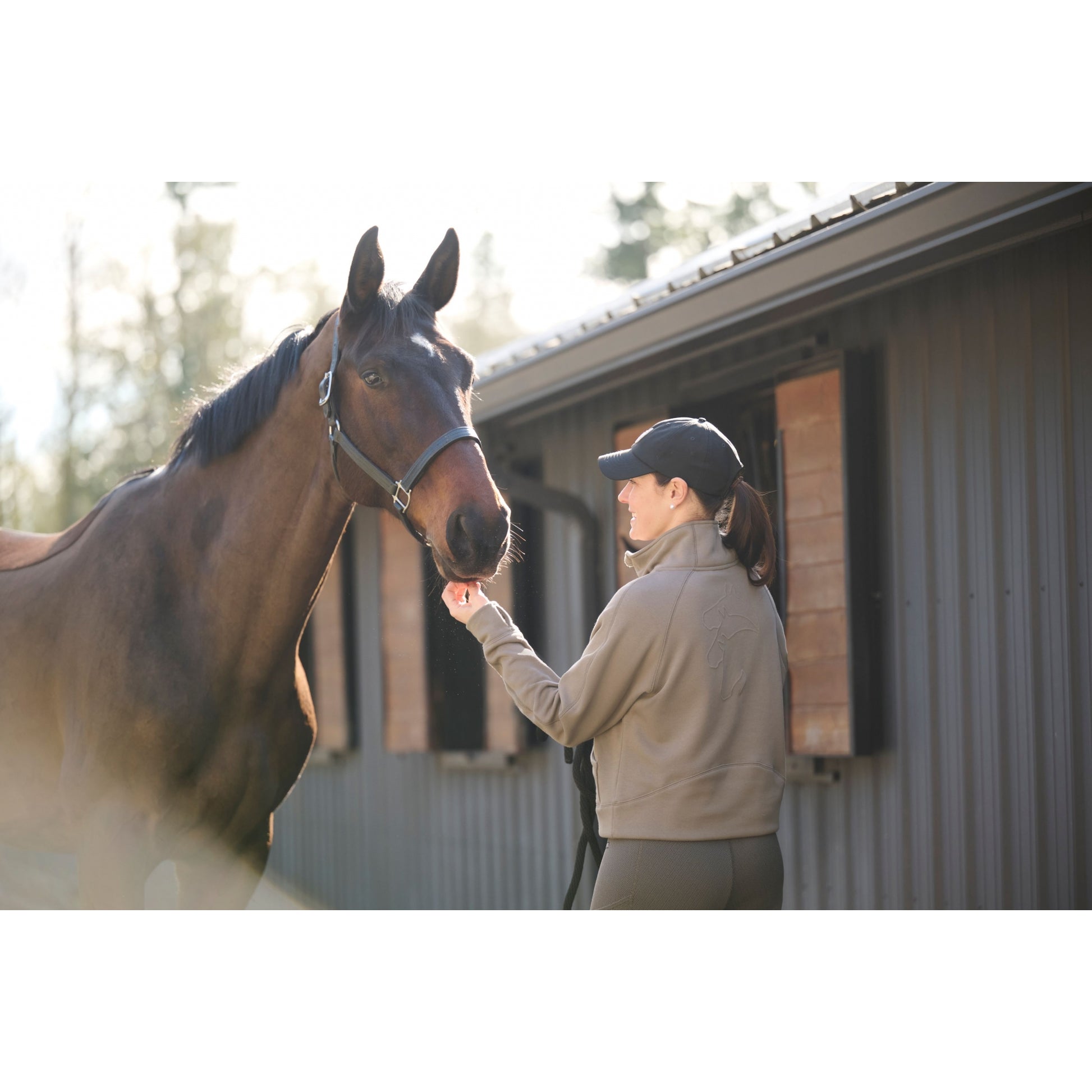 Kerrits Etch Equine Half Zip Sweatshirt