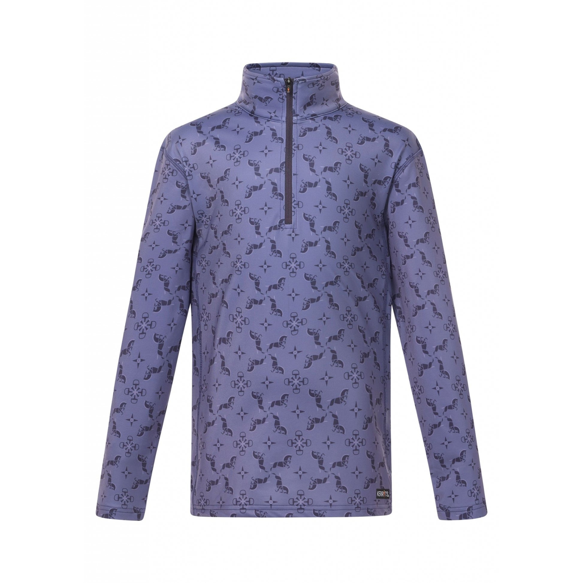 Kerrits Kids 1st Q Zip Flc Tech Top