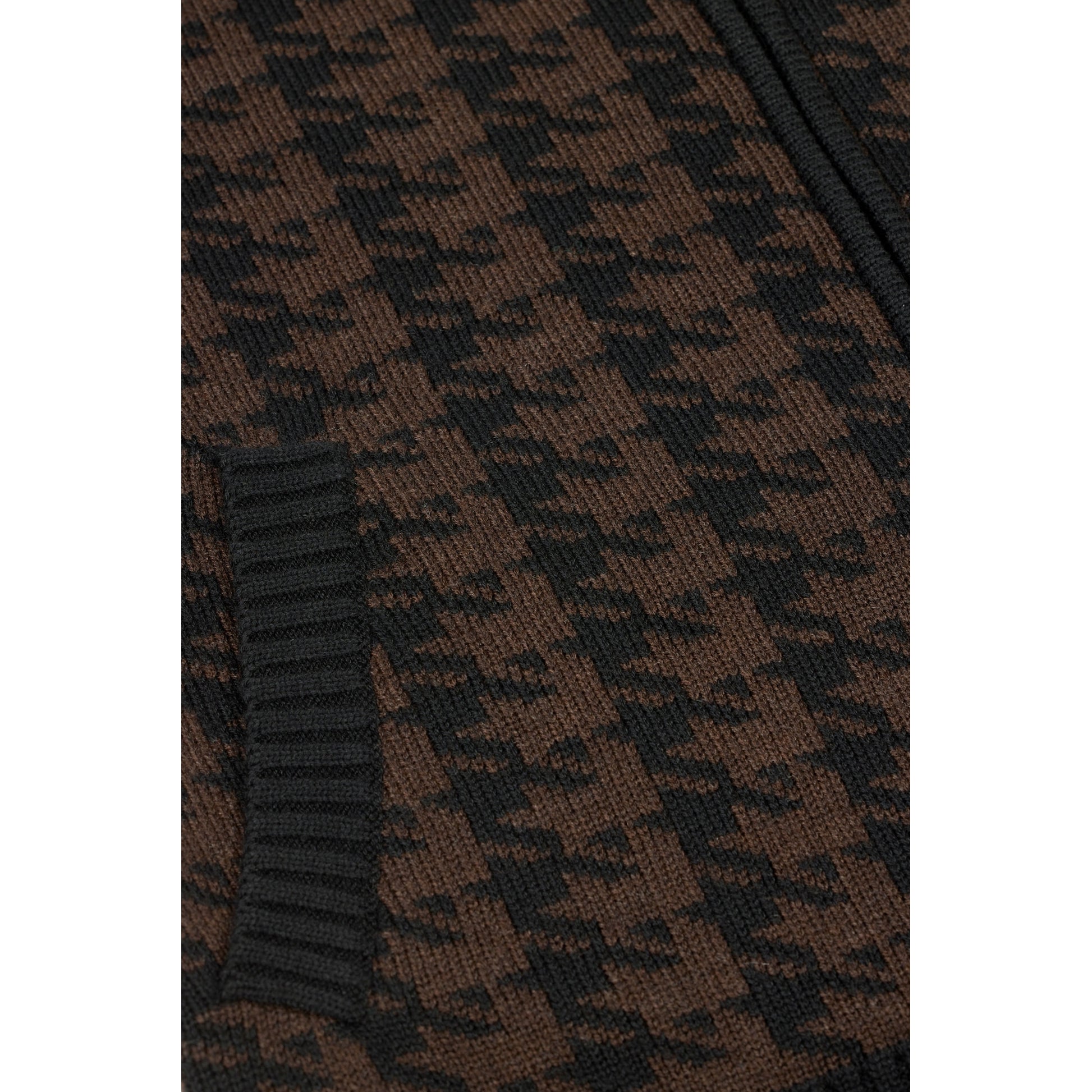Kerrits Eq Houndstooth Full Zip Sweater