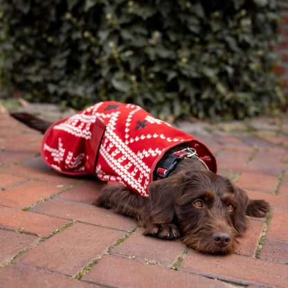 Horze Santa Dog Fleece Coat