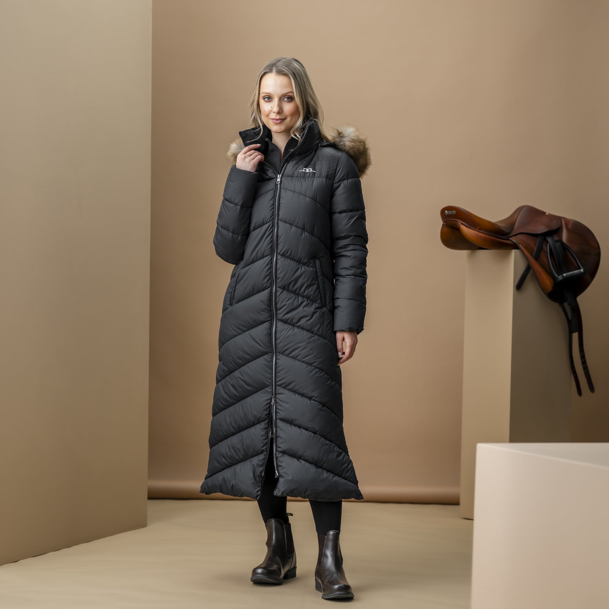 Alessandro Albanese Nivia Ripstop Long Puffer Coat