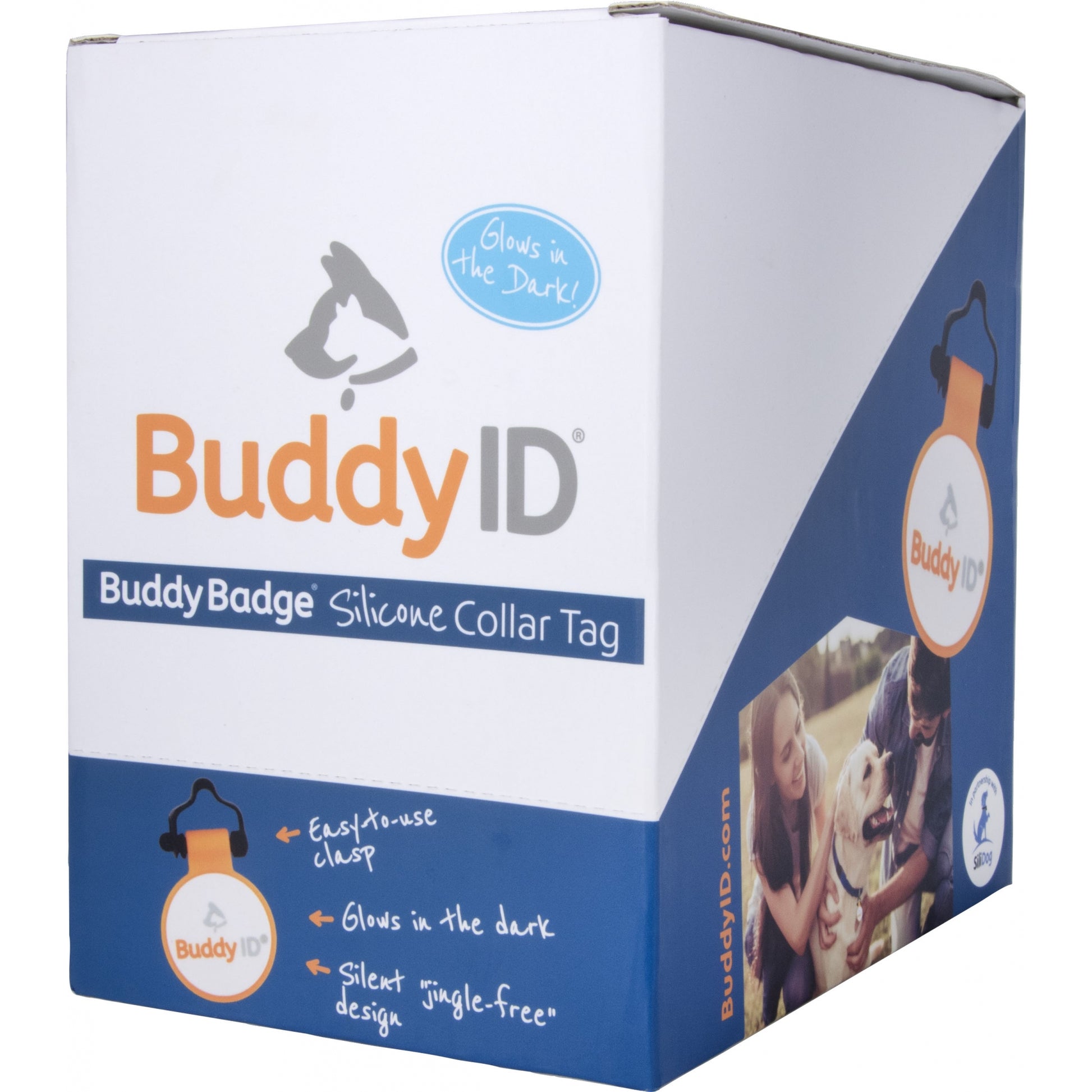 BuddyID Buddy Badge ID Collar Tag