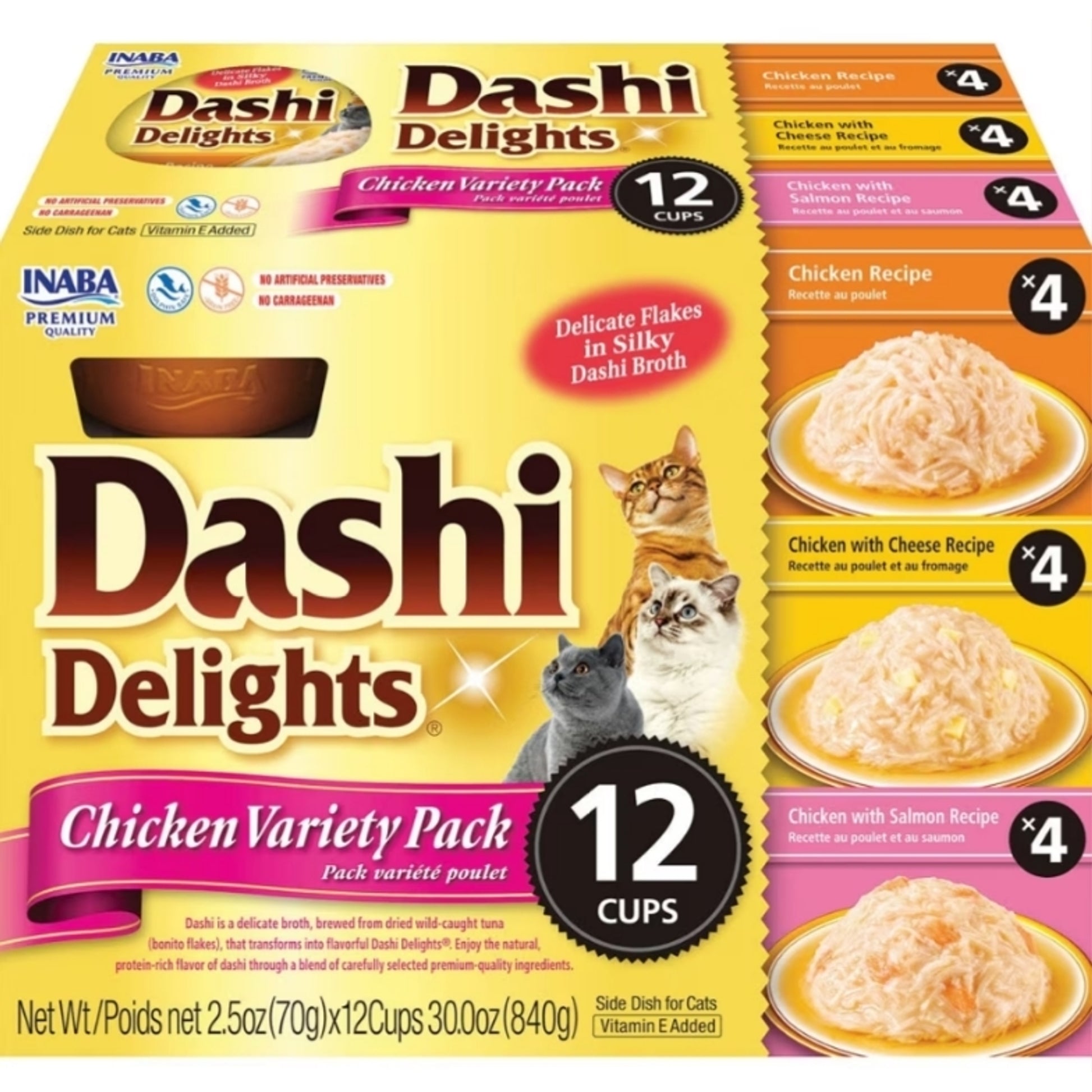 Inaba Dashi Delights Flakes In Broth Variety Pack