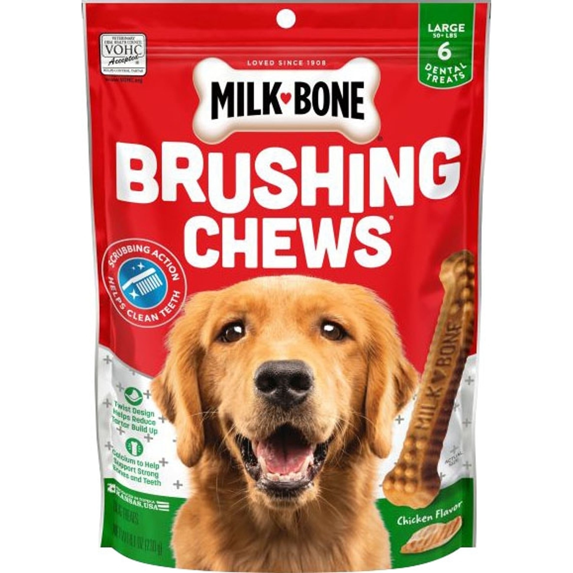 Milk-Bone Brushing Chews Daily Dental Dog Treats
