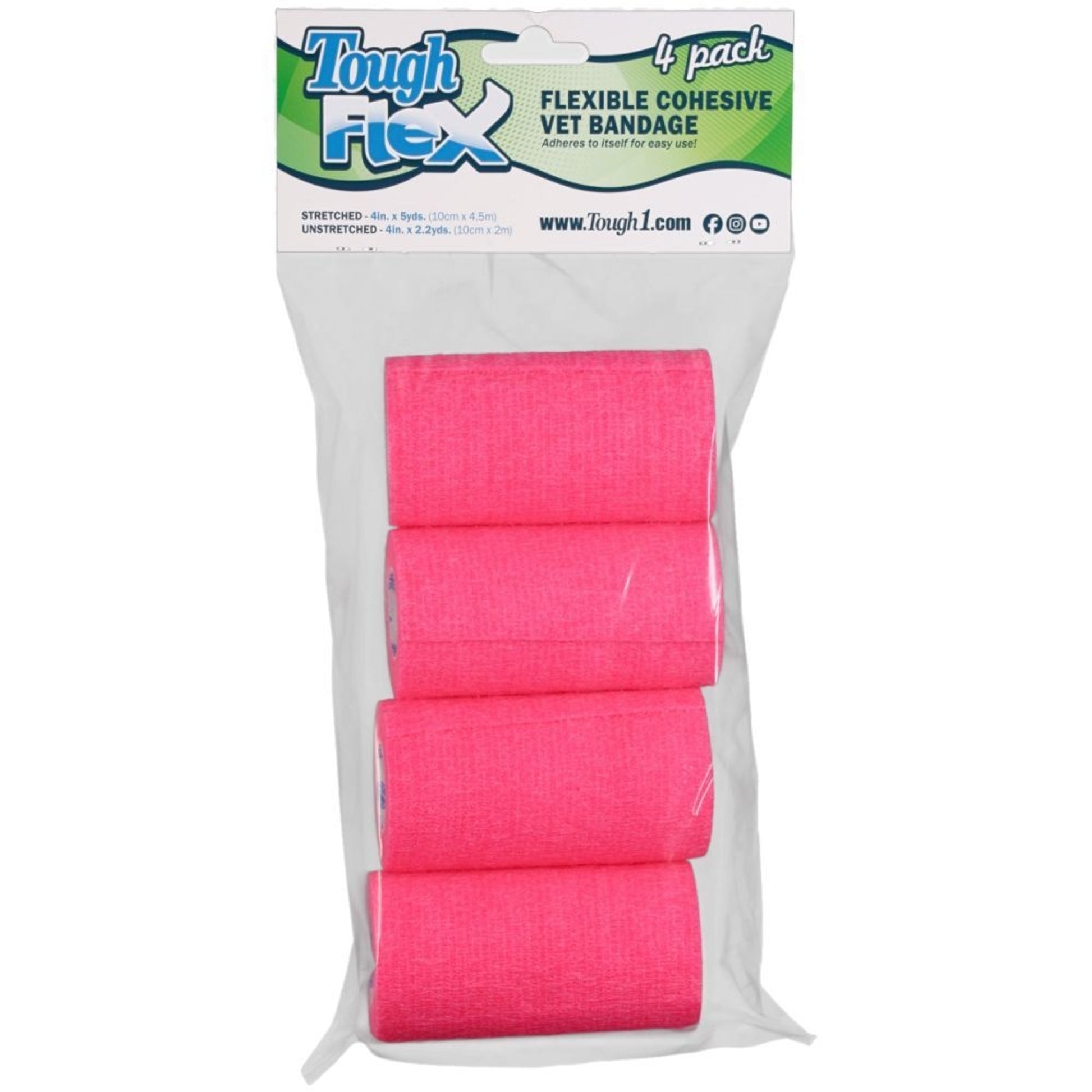 Tough1 Tough Flex Bandages - 4 Pack