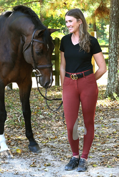 OEQ Ladies Lily Knee Patch Breech