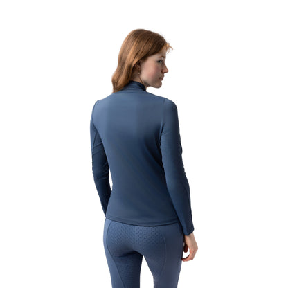 Horze Eloise Ladies Quarter Zip Long Sleeve Training Shirt