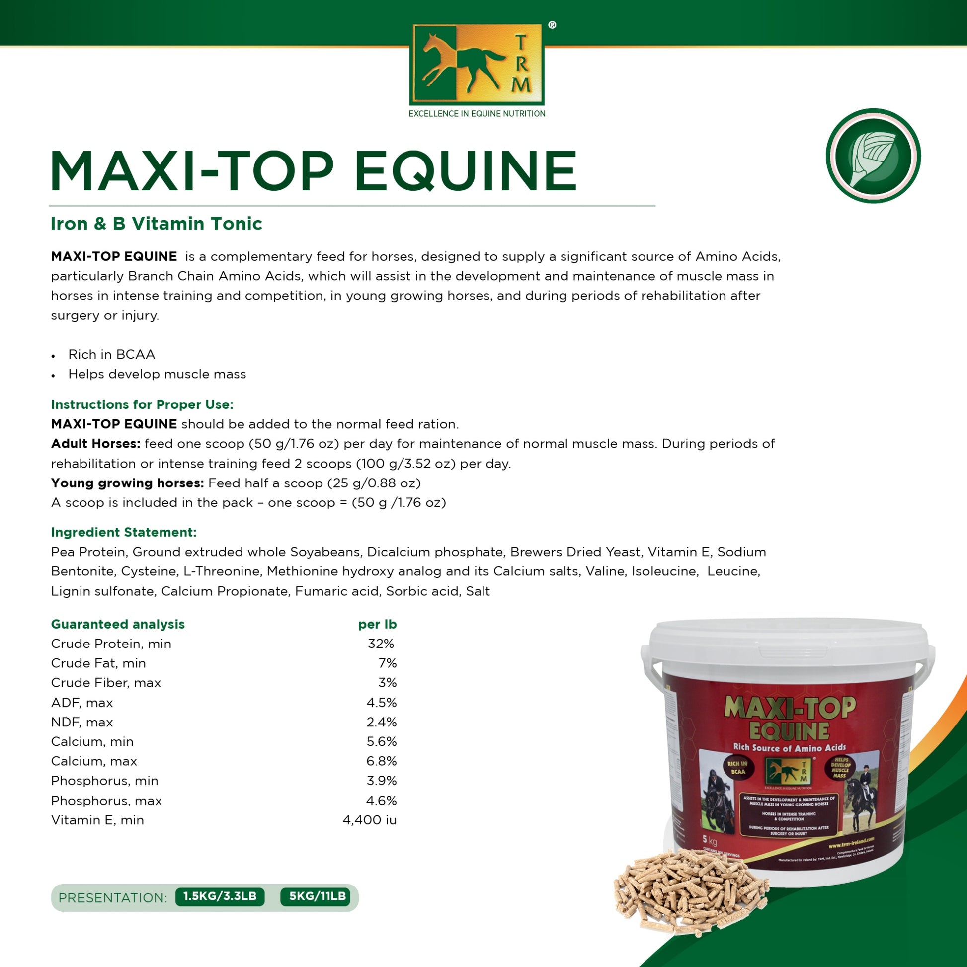TRM Maxi-Top Equine