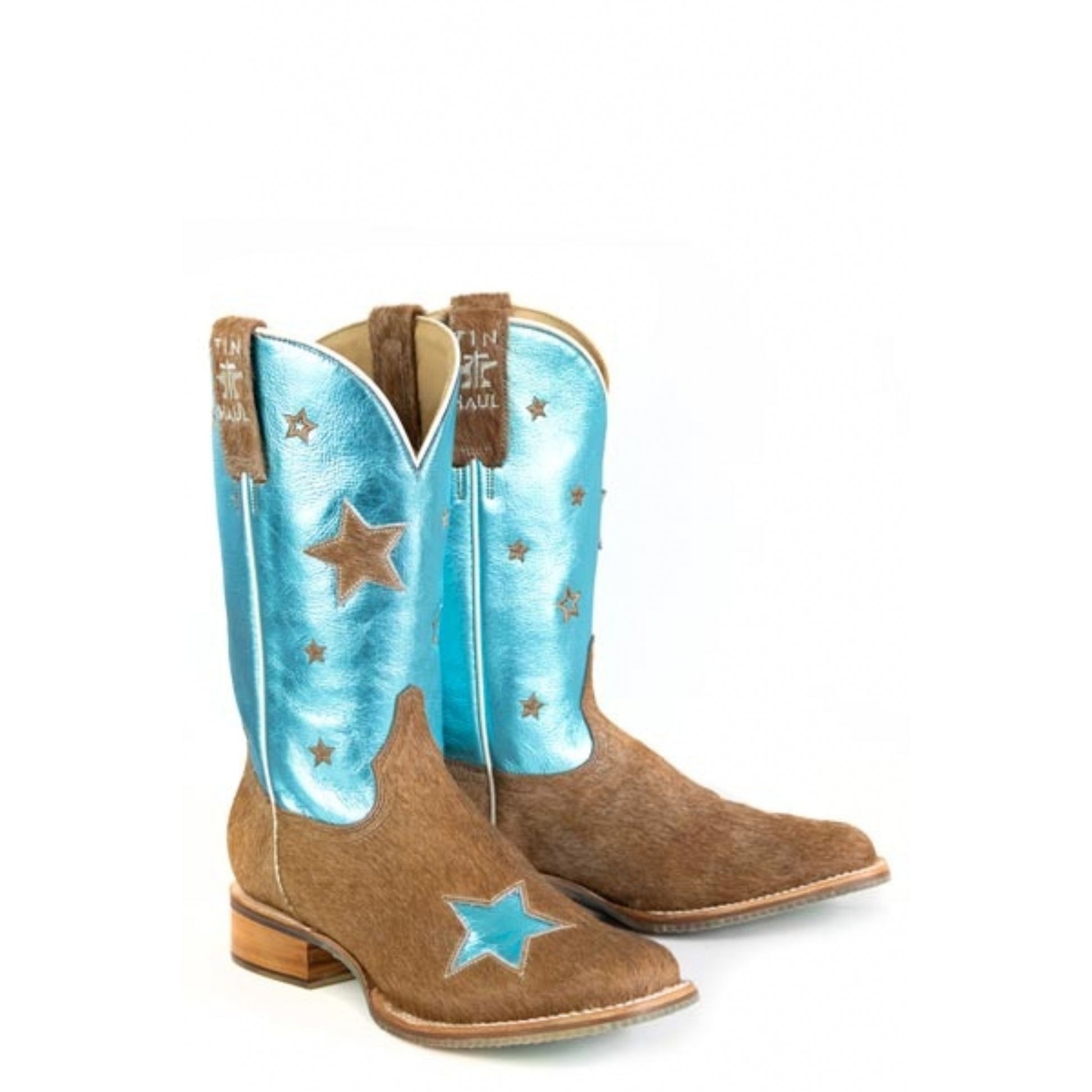 Tin Haul Ladies Cosmic Cowgirl Square Toe Boots