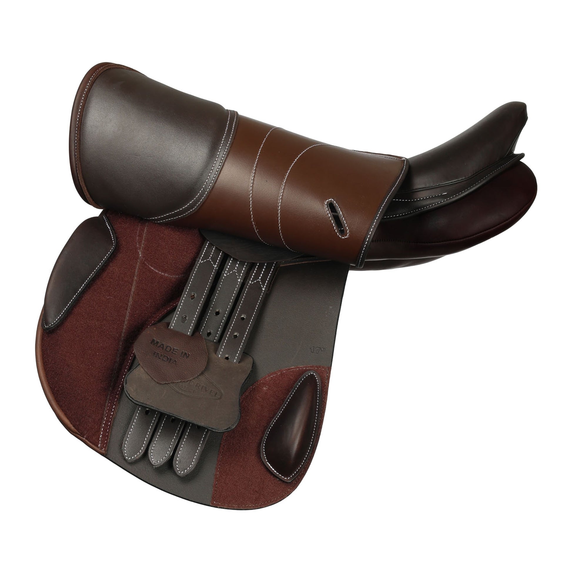Henri de Rivel Equipe IGP Covered Close Contact Flocked Saddle