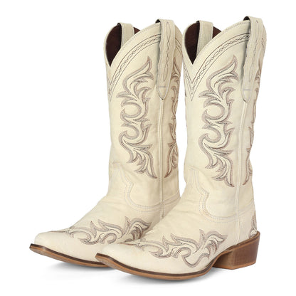 TuffRider Ladies Snip Toe Paris Embroidered Western Boots