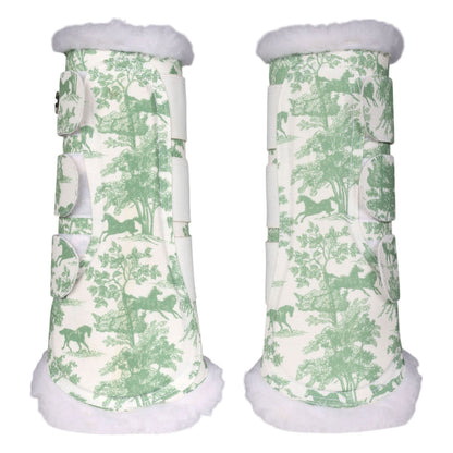 Dapplebay Equestrian Toile Brush Boots