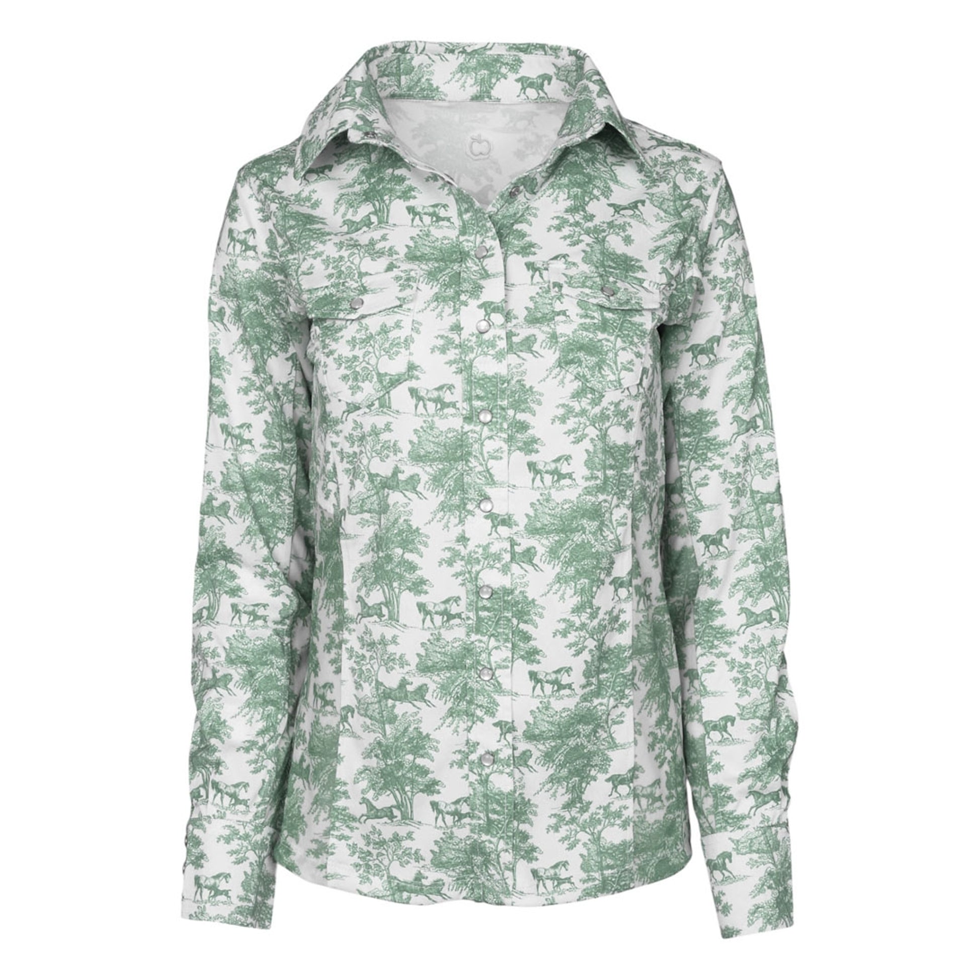 Dapplebay Ladies Equestrian Toile Western Shirt