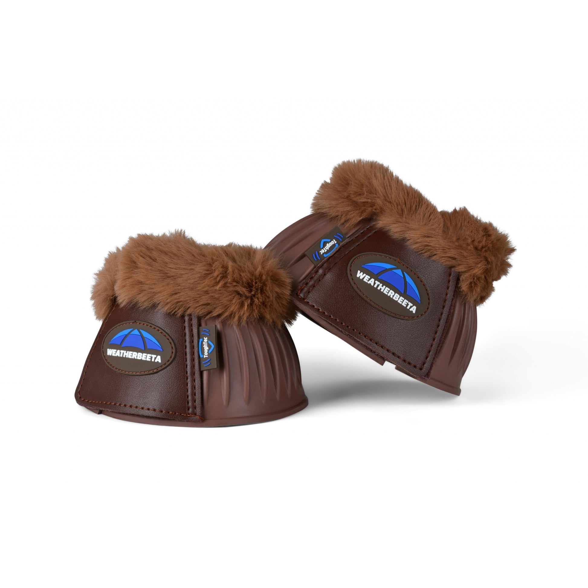 Weatherbeeta Tough-Tec Prime Fleece Trim Rubber Bell Boots