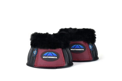 Weatherbeeta Tough-Tec Prime Fleece Trim Rubber Bell Boots